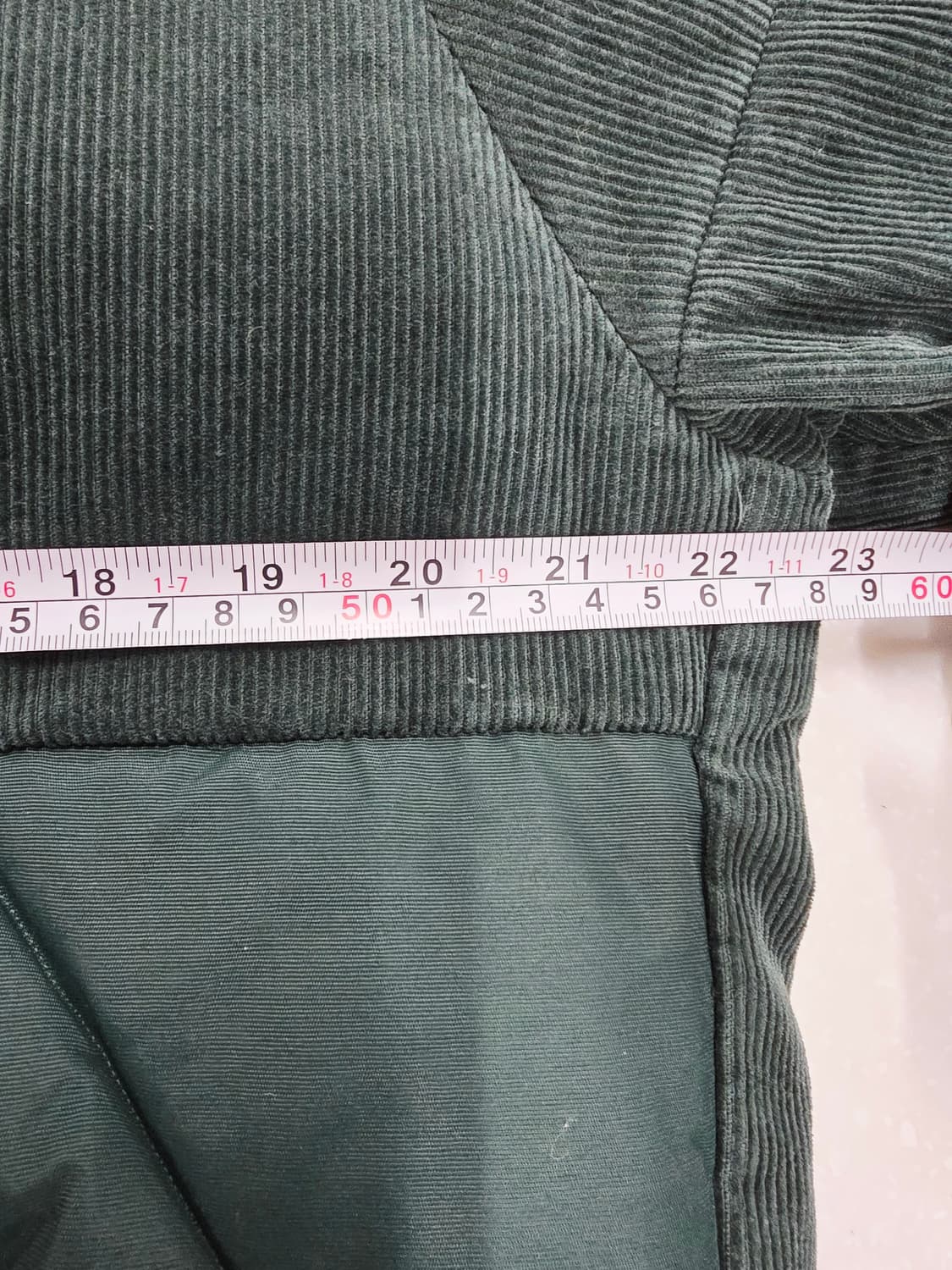 아디다스 코듀로이 다운패딩 점퍼 그린85 상품이미지6