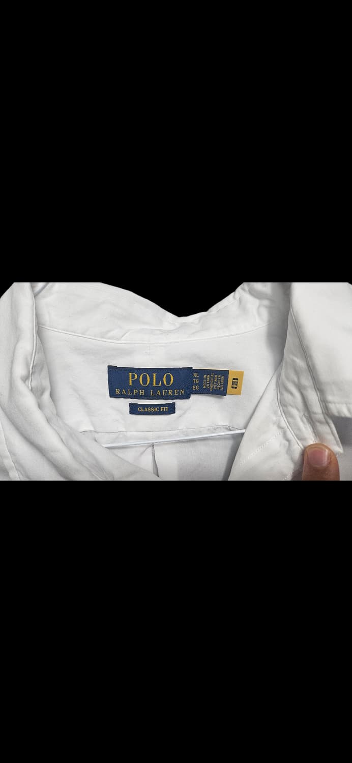 폴로 클래식핏 브러시드 포플린 셔츠(XL) 상품이미지3