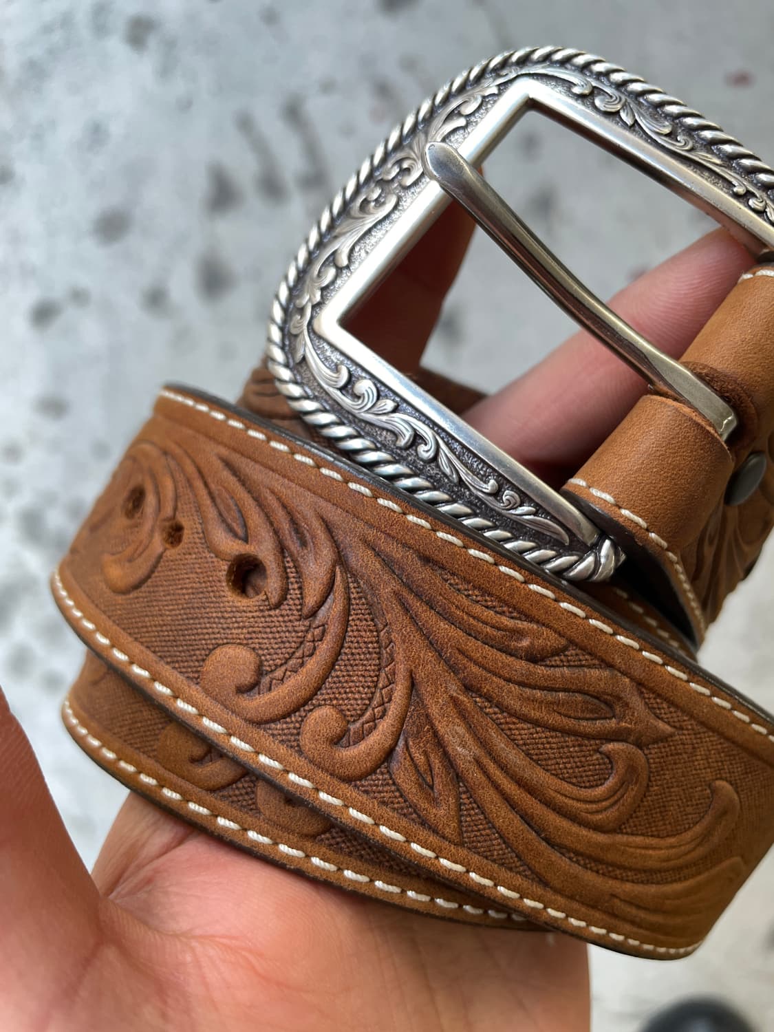 90s Tony Lama Trophy  Western Belt 상품이미지3