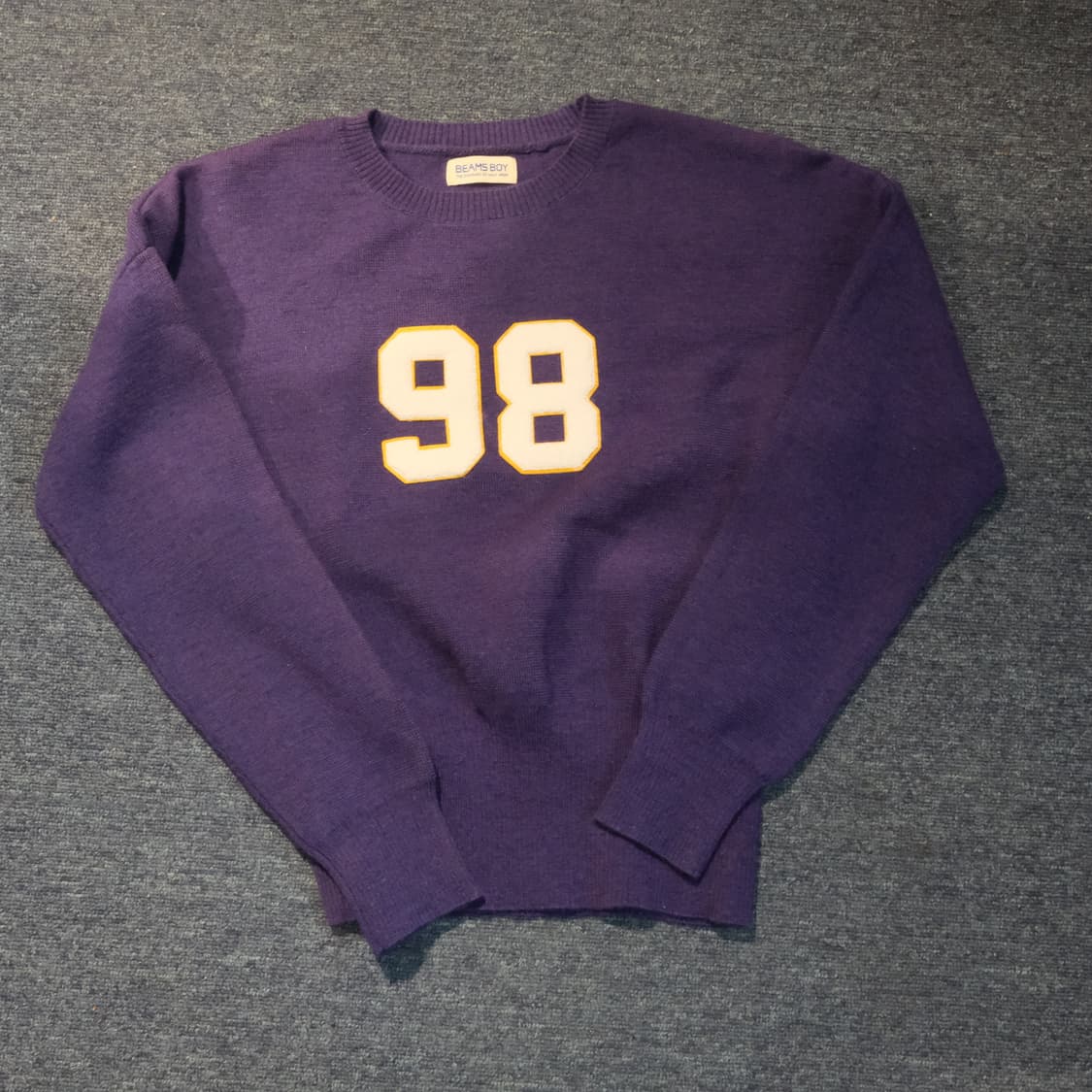 빔즈보이 레터맨 스웨터 상품이미지1