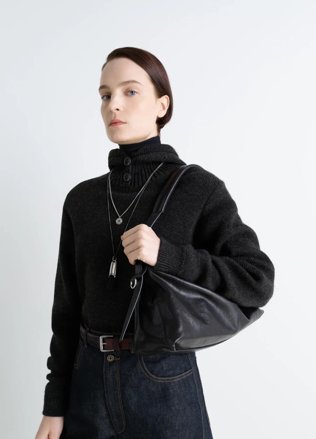 르메르 벨티드 바게트백 25FW / 다크 초콜릿 상품이미지2