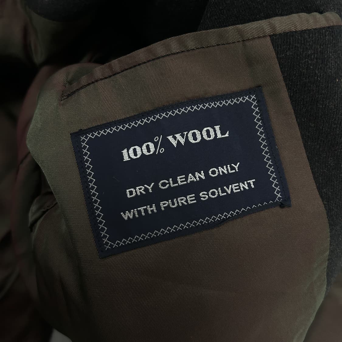 버버리 블랙 구형 울 코트 m 상품이미지3