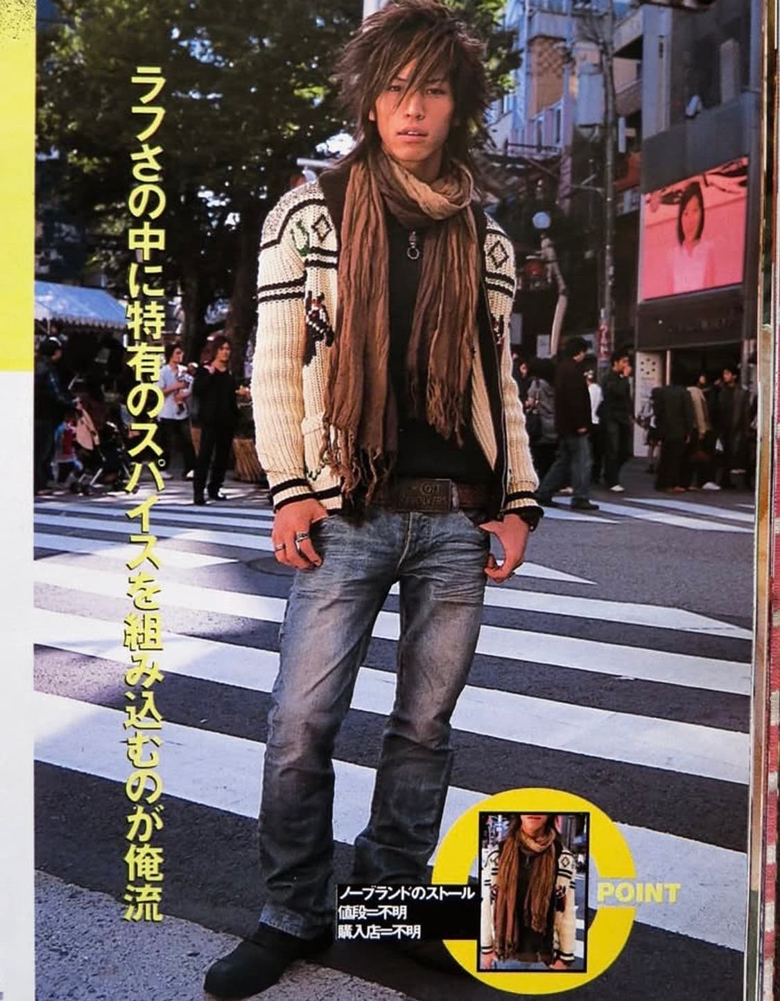 재팬 우리하라 00s 페이딩 에이징 워싱 데님 레귤러 스트레이트 상품이미지9