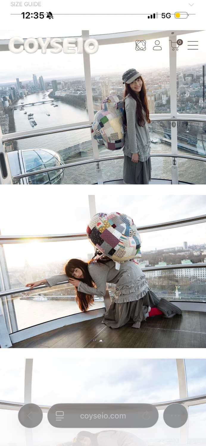 코이세이오 바텀 멀티플 프릴 드레스 라이트 그레이 1사이즈 상품이미지2