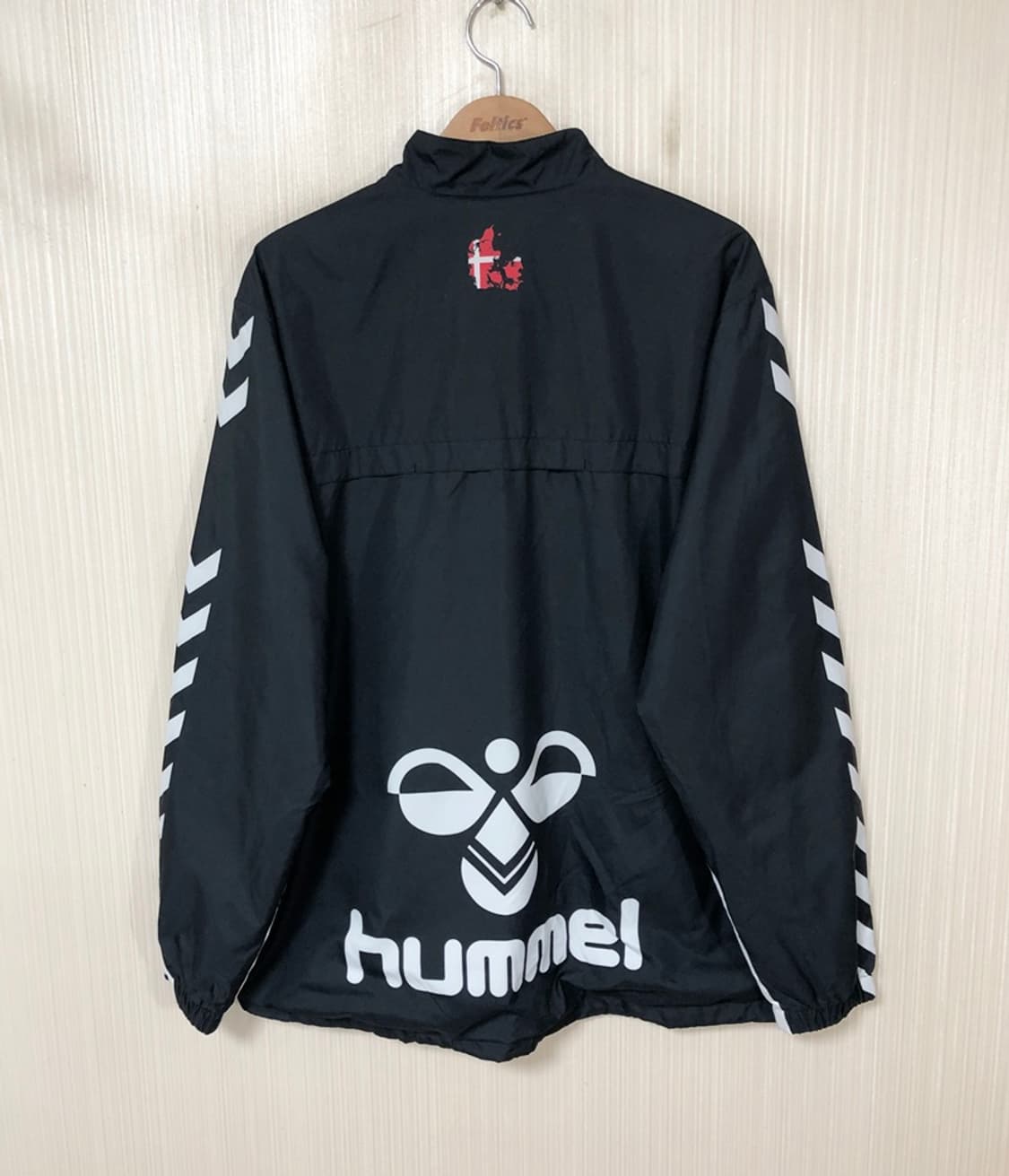 험멜(hummel) 덴마크축구국대 어센틱 웜업풀오버/바람막이 2XL 상품이미지8