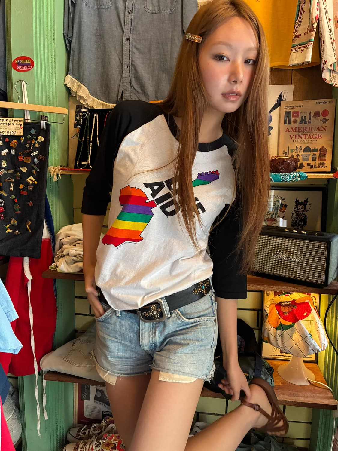 1985 LIVE AID Raglan Tee 상품이미지2