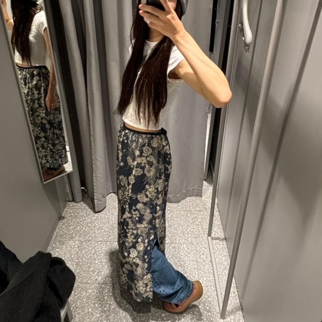 Arket 아르켓 플로럴 스커트 상품이미지2