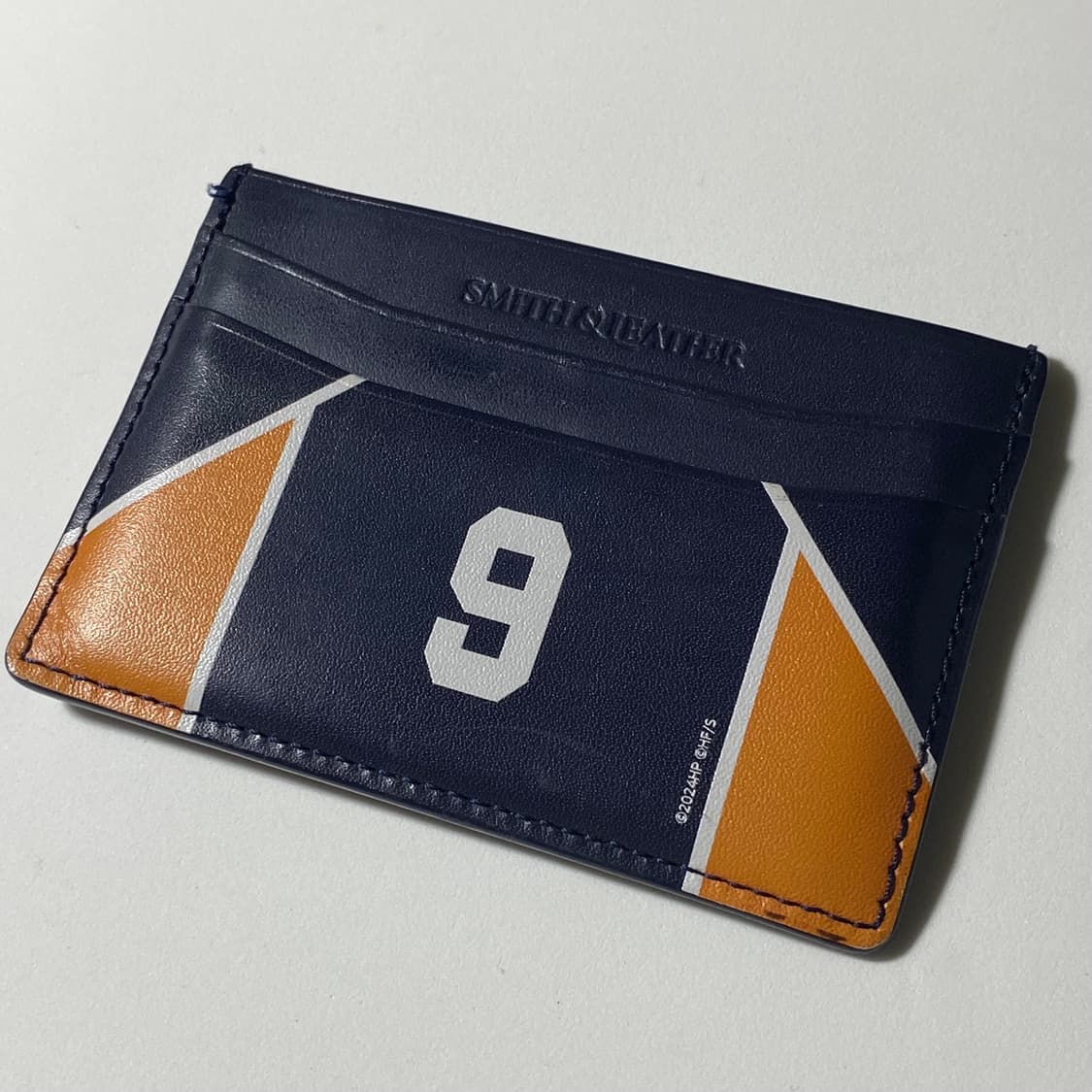 [정품] 스미스앤레더 x 하이큐 카게야마 토비오 카드지갑 상품이미지1