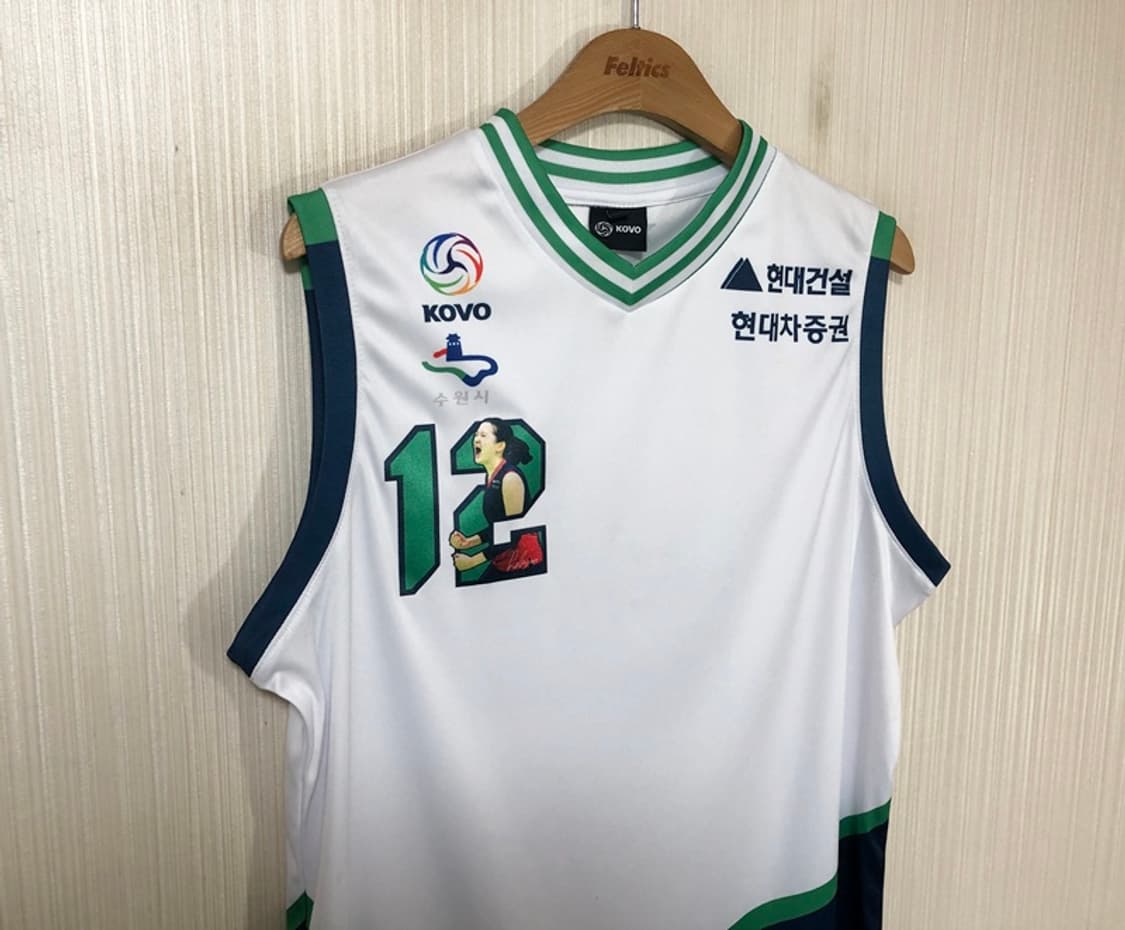 V리그 라커디움 수원 현대건설 힐스테이트 유니폼 M #12 이다현(다띠) 상품이미지5