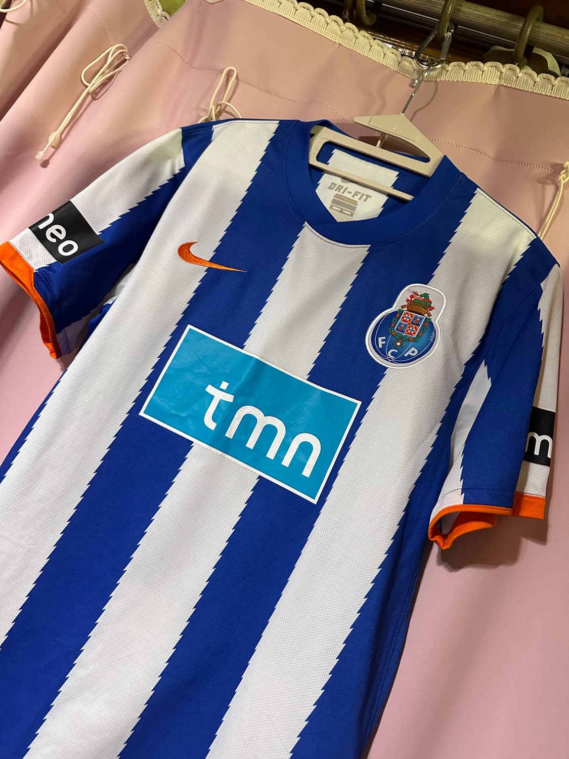 나이키 FC 포르투 유니폼 블루 화이트 나이키 반팔 나이키드라이핏 상품이미지3