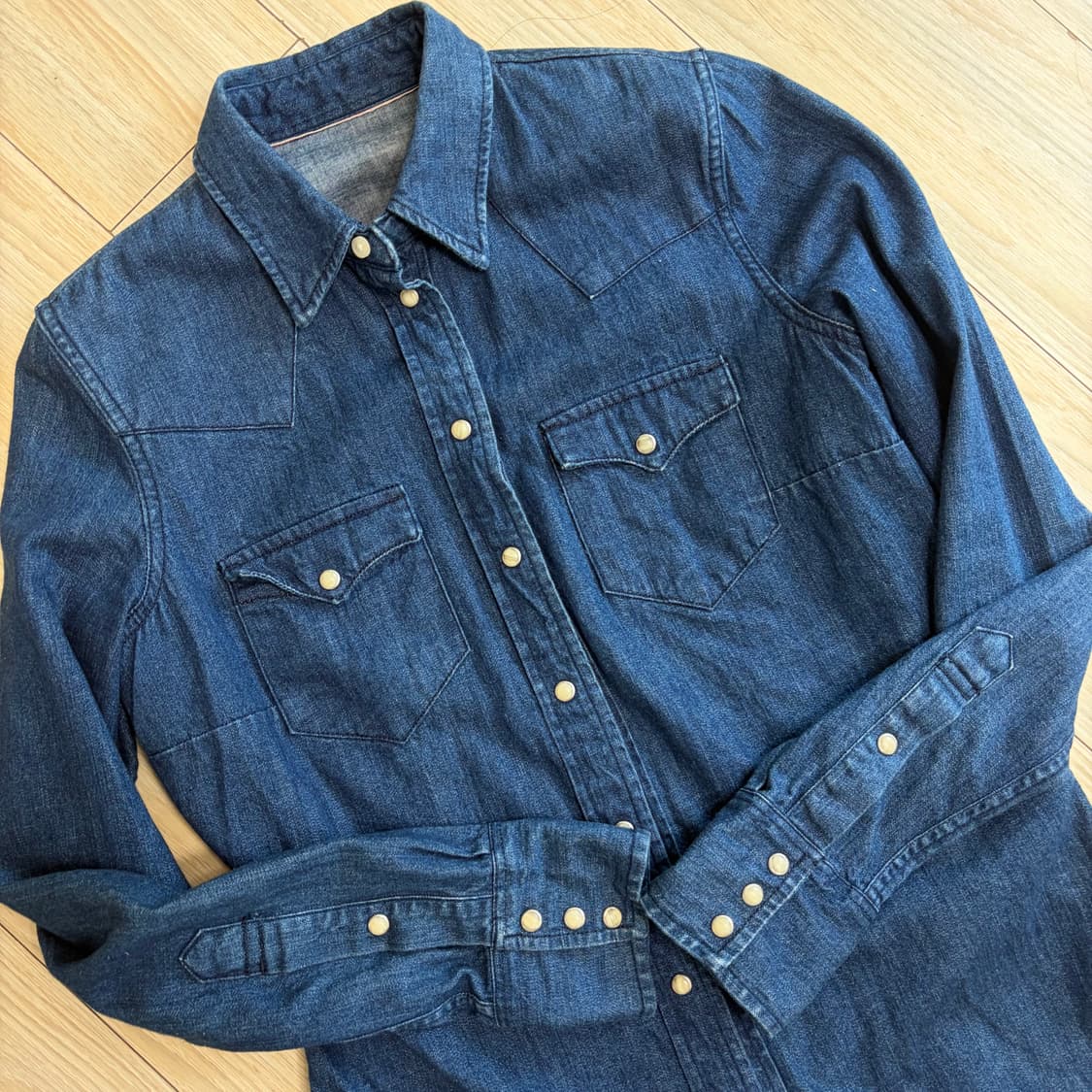 리바이스 데님 청 남방 셔츠 상품이미지4