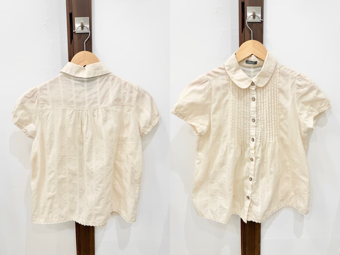 ivory lovely puff blouse 상품이미지7