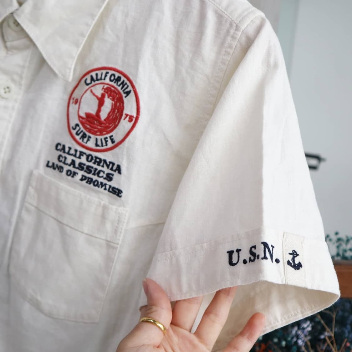 아비렉스 usn 하프셔츠 상품이미지5