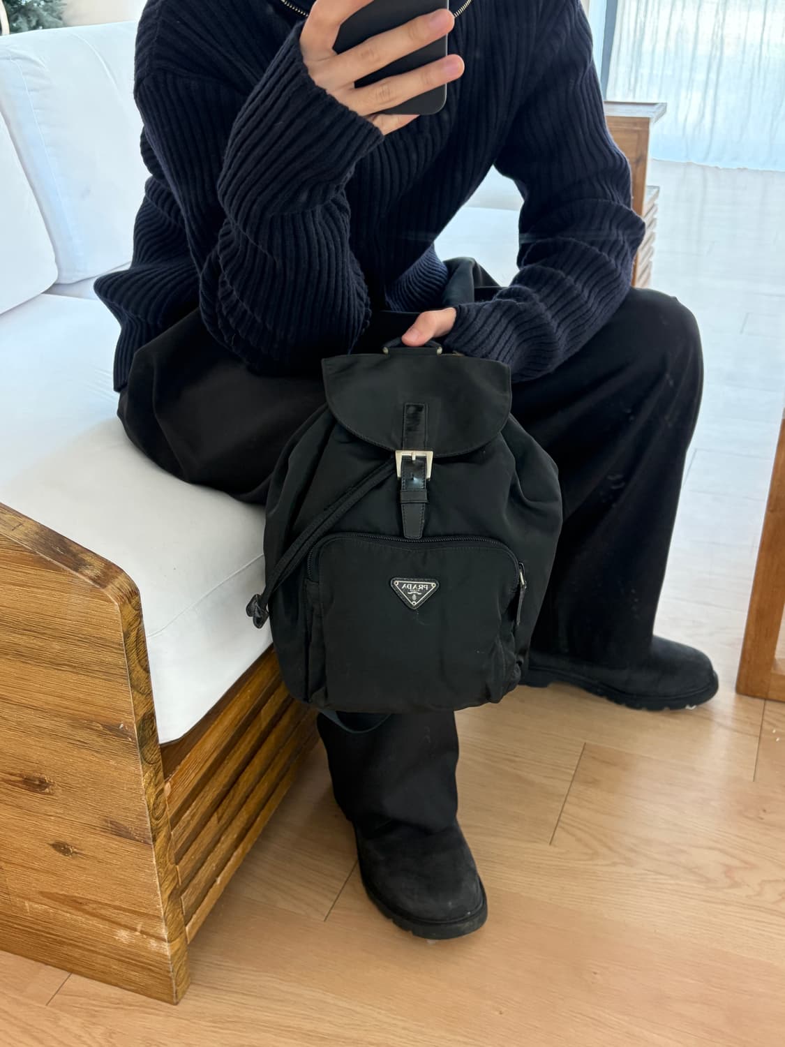 프라다 포코노 나일론 미니 백팩 상품이미지1