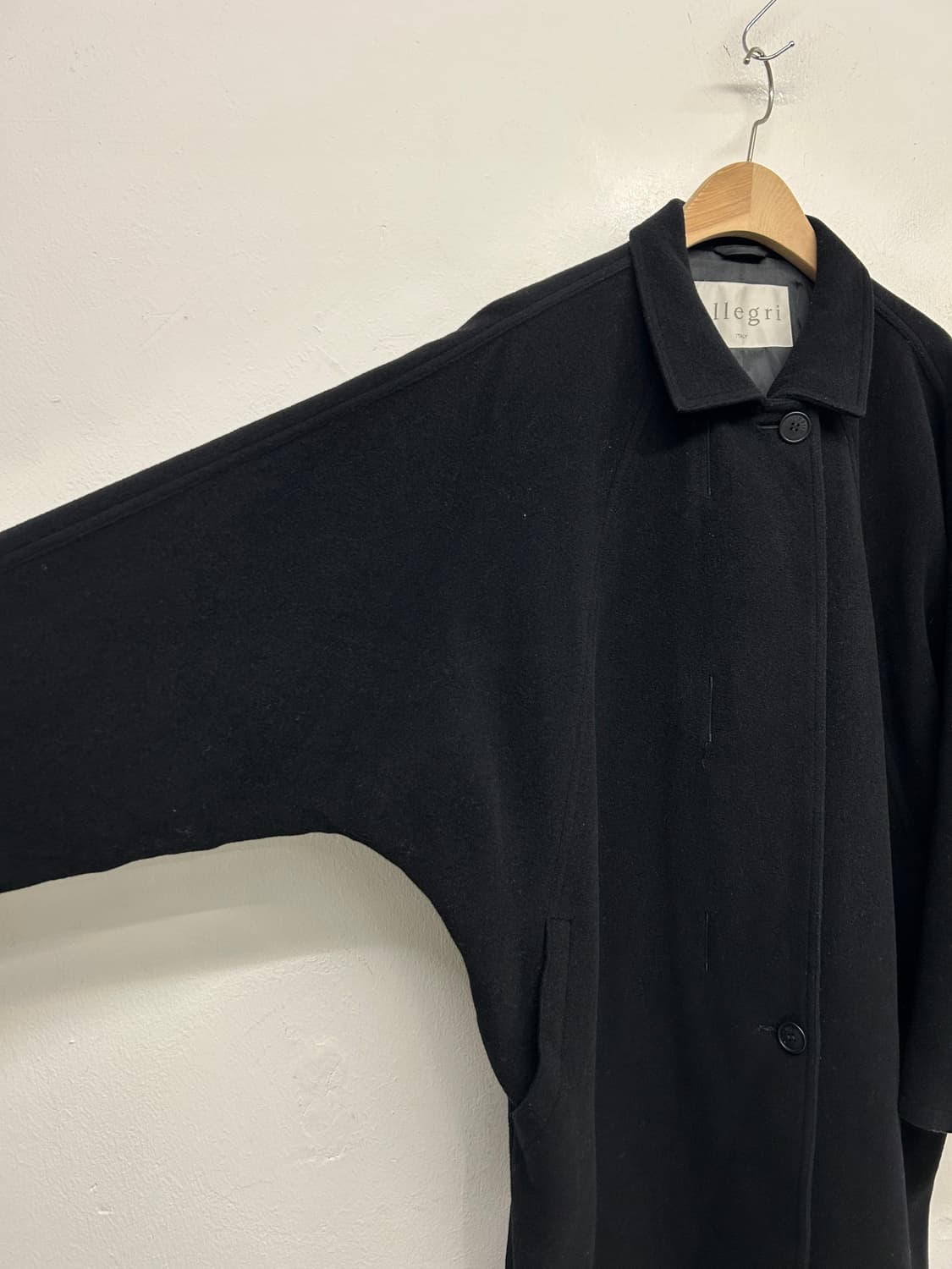 빈티지 알레그리 오버핏 울 코트 상품이미지4