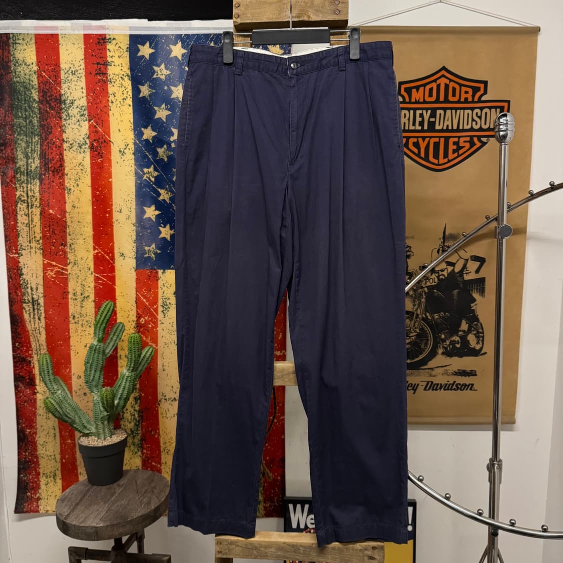 90s 폴로 골프 by 랄프로렌 패치 로고 클래식 치노 팬츠 N311 상품이미지1