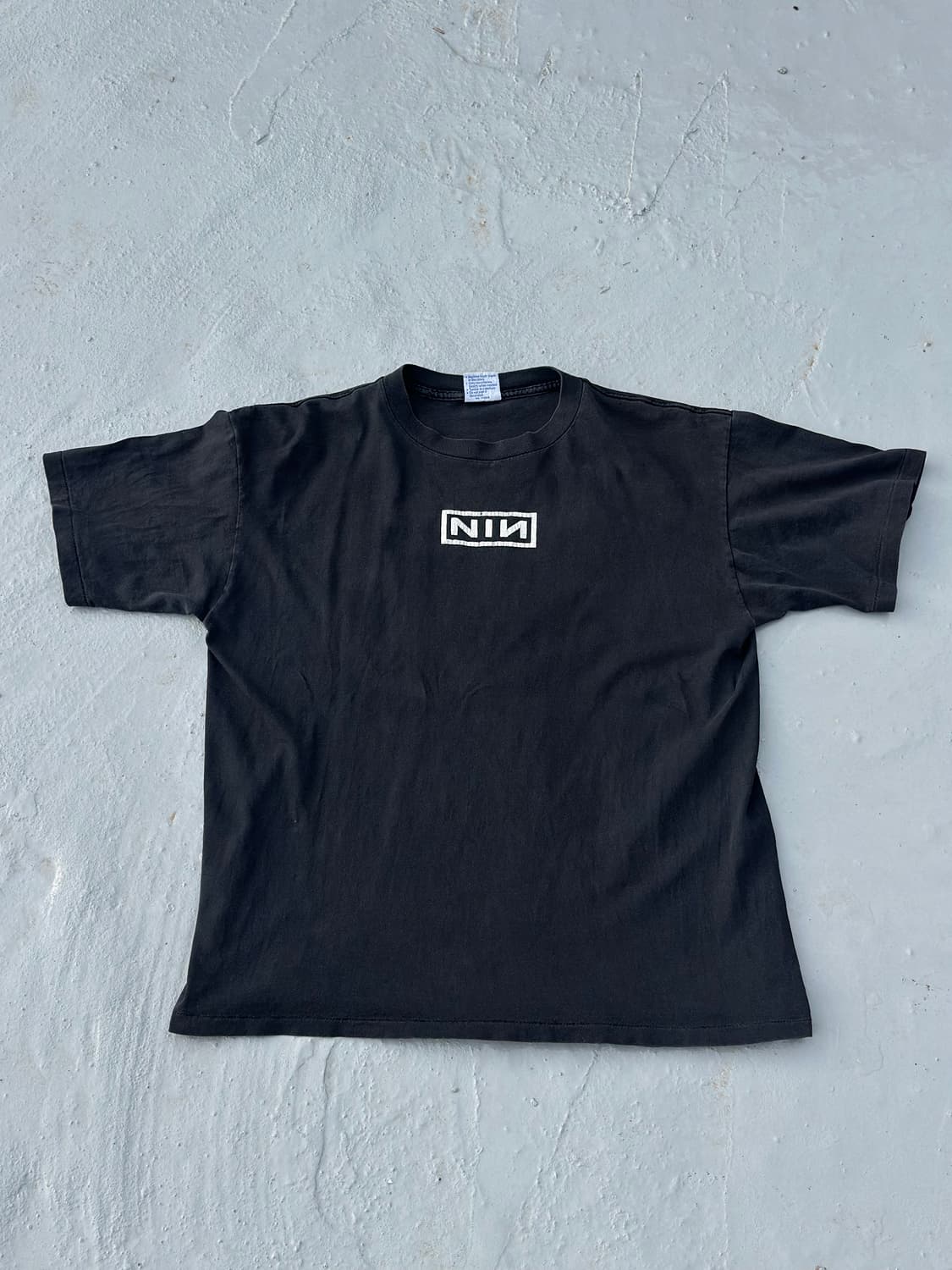 90s 나인 인치 네일스 Nine inch nails 밴드티 XL 상품이미지1