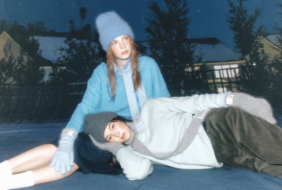 락피쉬 웨더웨어 앙고라 목도리 새상품 판매 상품이미지8