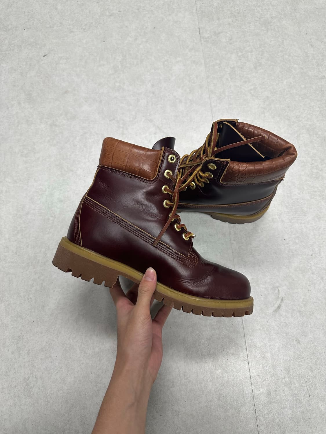 팀버랜드 6인치 레더 부츠  상품이미지5