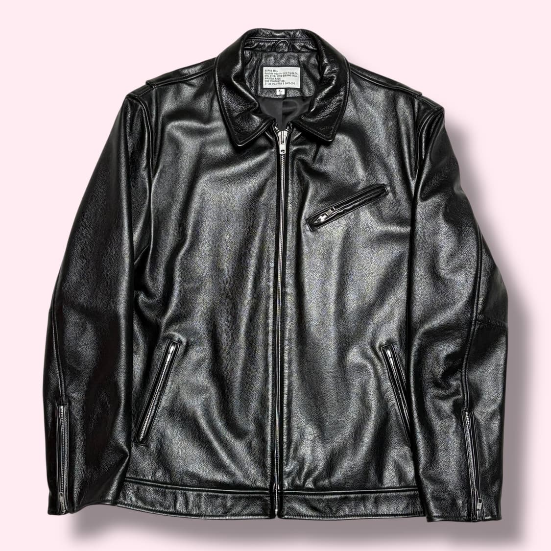 AgingCCC 100% 소가죽 레더자켓 상품이미지1