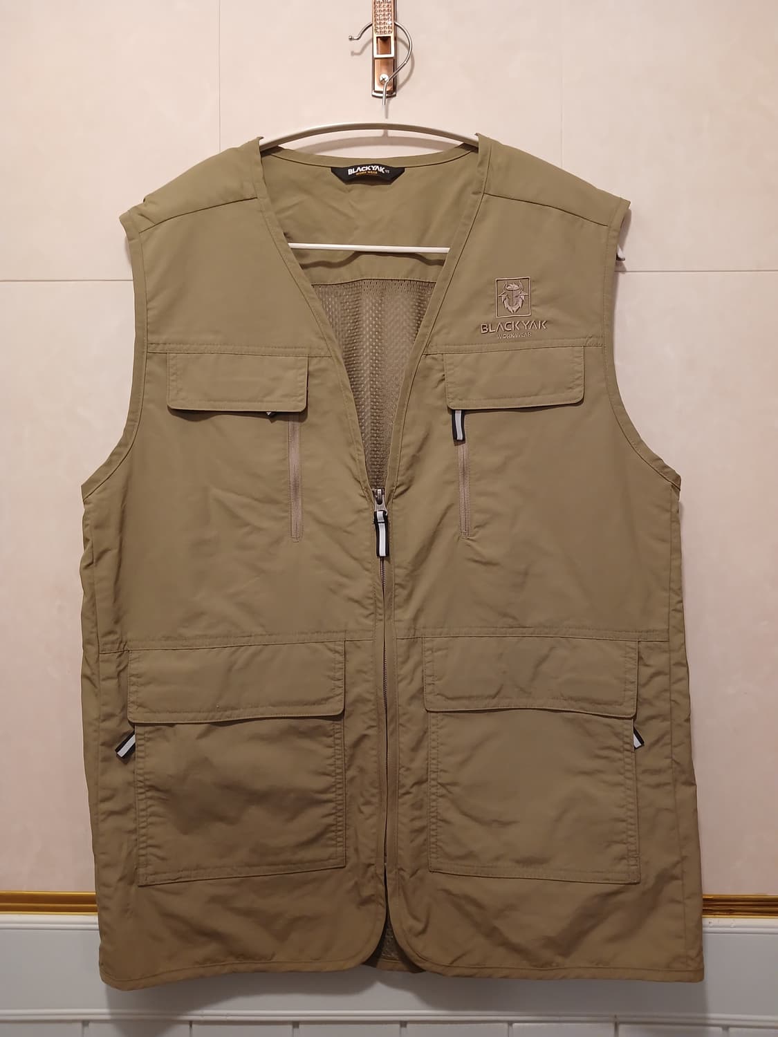 블랙야크 정품 남성 작업 조끼 105 사이즈 상품이미지1