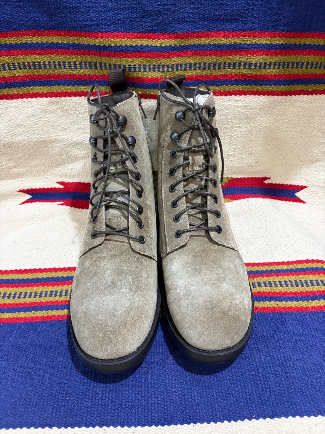 이태리 보모스 스웨이드 레이스업 부츠 상품이미지4