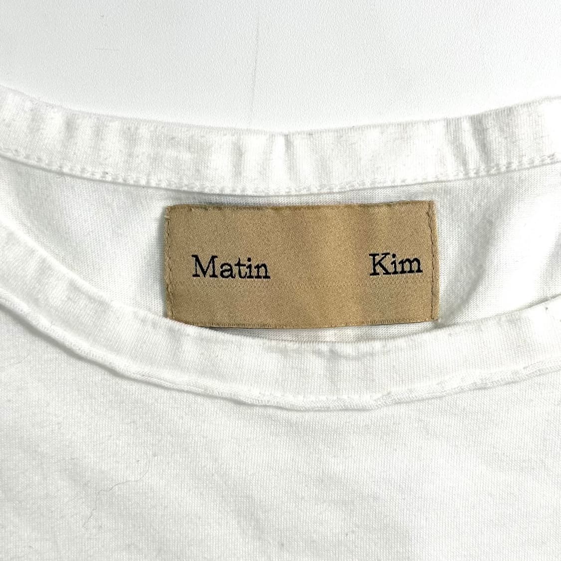 마뗑킴 크롭 반팔티 상품이미지3
