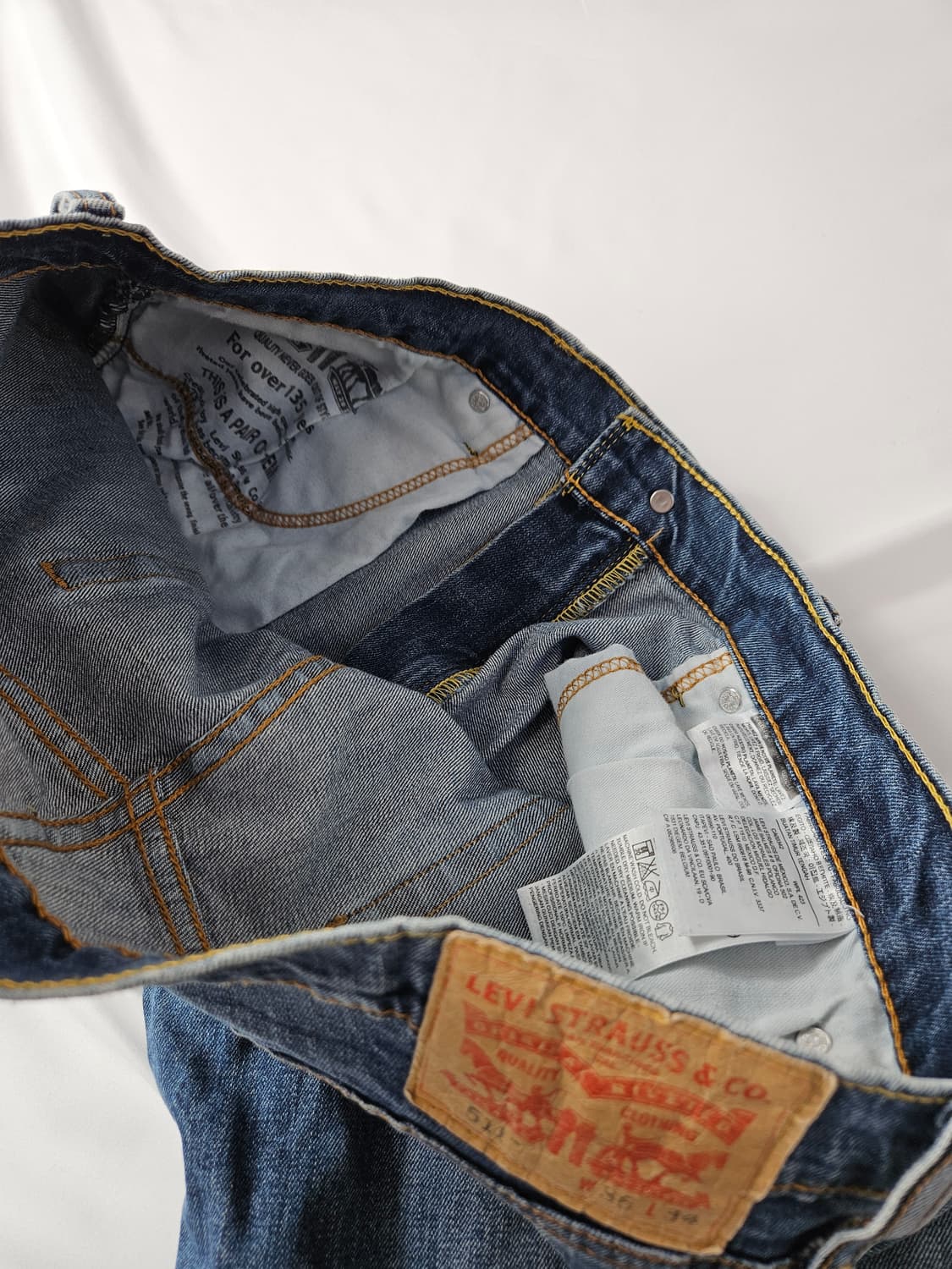리바이스 511 데님팬츠 청바지 빈티지 36 상품이미지4
