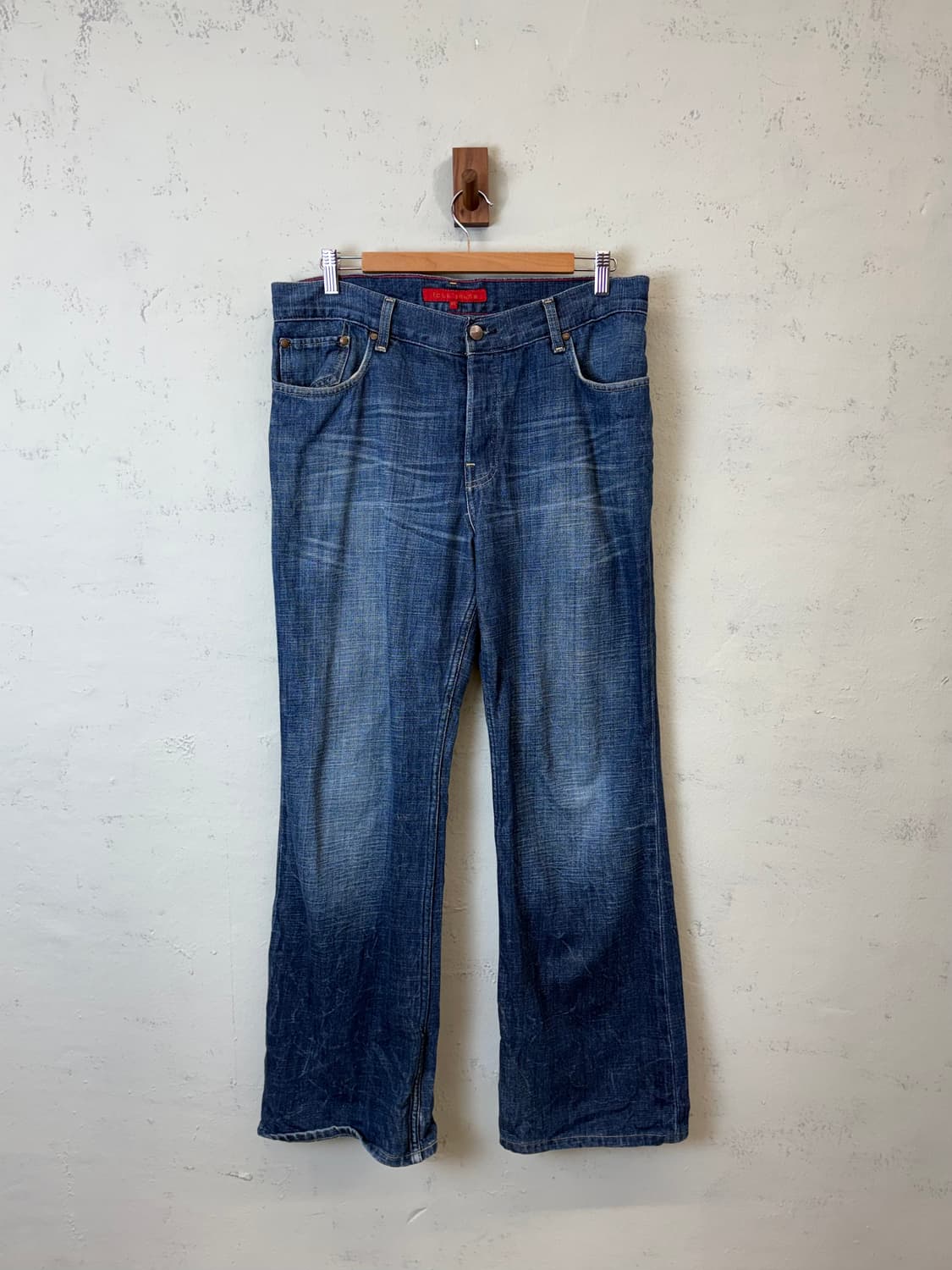 FCUK jeans 일본 빈티지 워싱 데님팬츠 상품이미지1