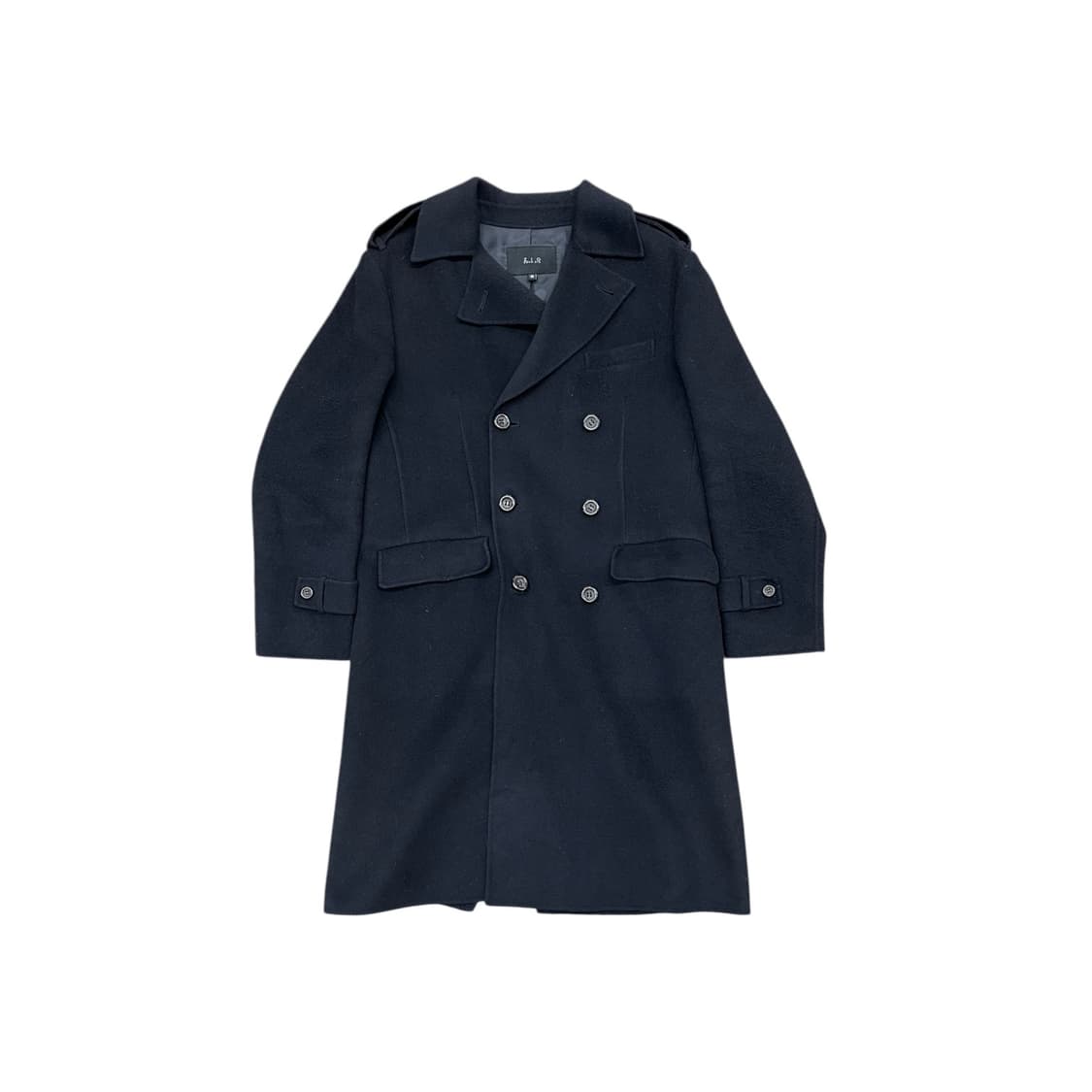 지오송지오 더블 브레스티드 네이비 코트 상품이미지2