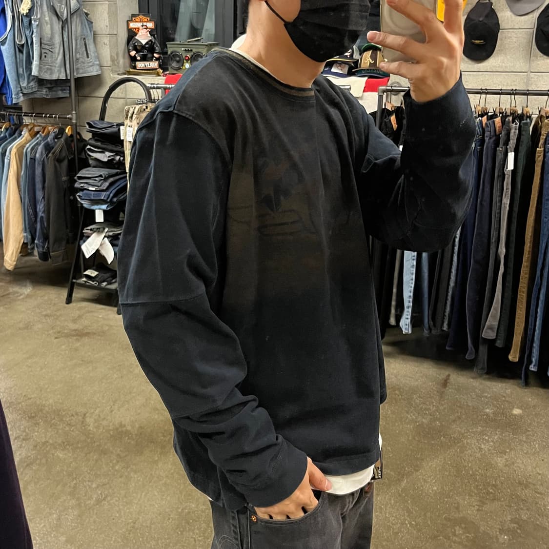 할리데이비슨 스컬 스웻셔츠 (105) 상품이미지7