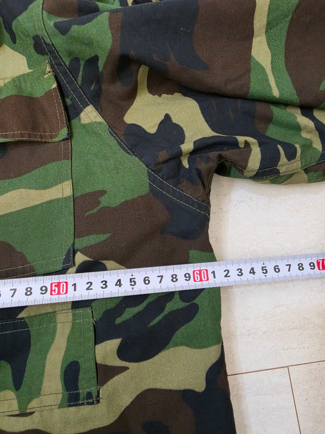 밀리터리 카모 야상 점퍼 후드 자켓_혹한기 파카 외피 상품이미지4