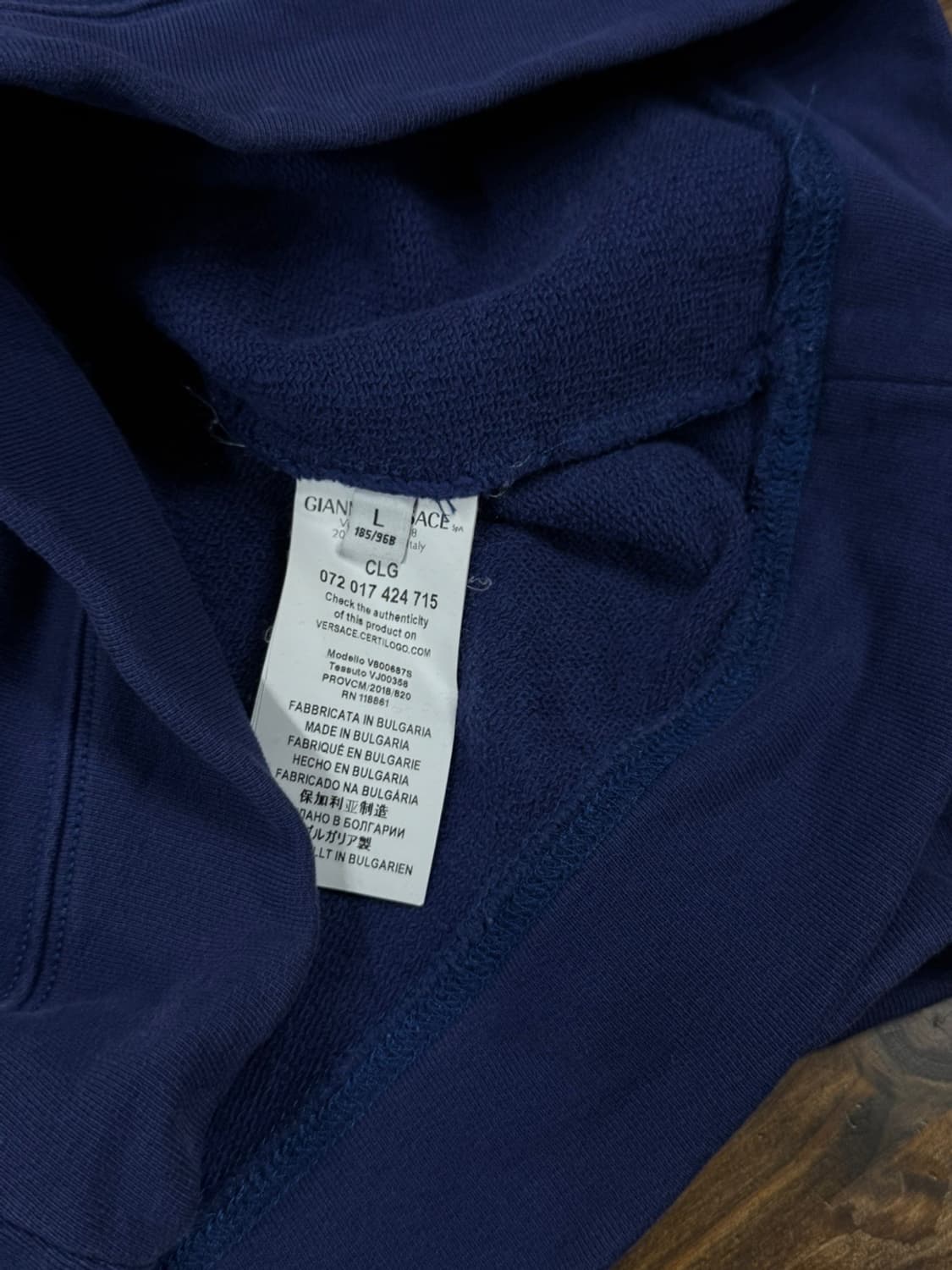 베르사체 콜렉션 맨투맨 100 상품이미지10