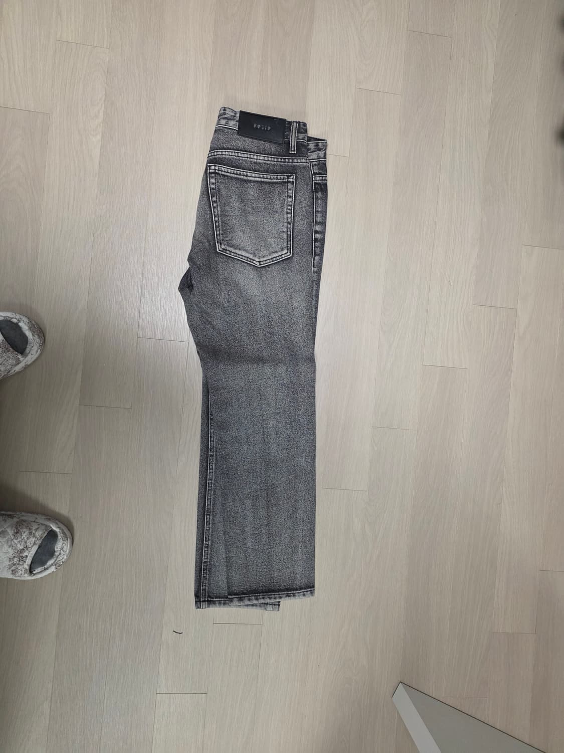 솔리드옴므 21ss 21fw  흑청 그레이 디스진 상품이미지5