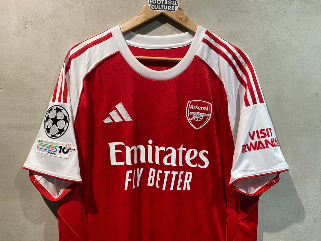 25-26 아스날 라이스 홈 유니폼 상품이미지2