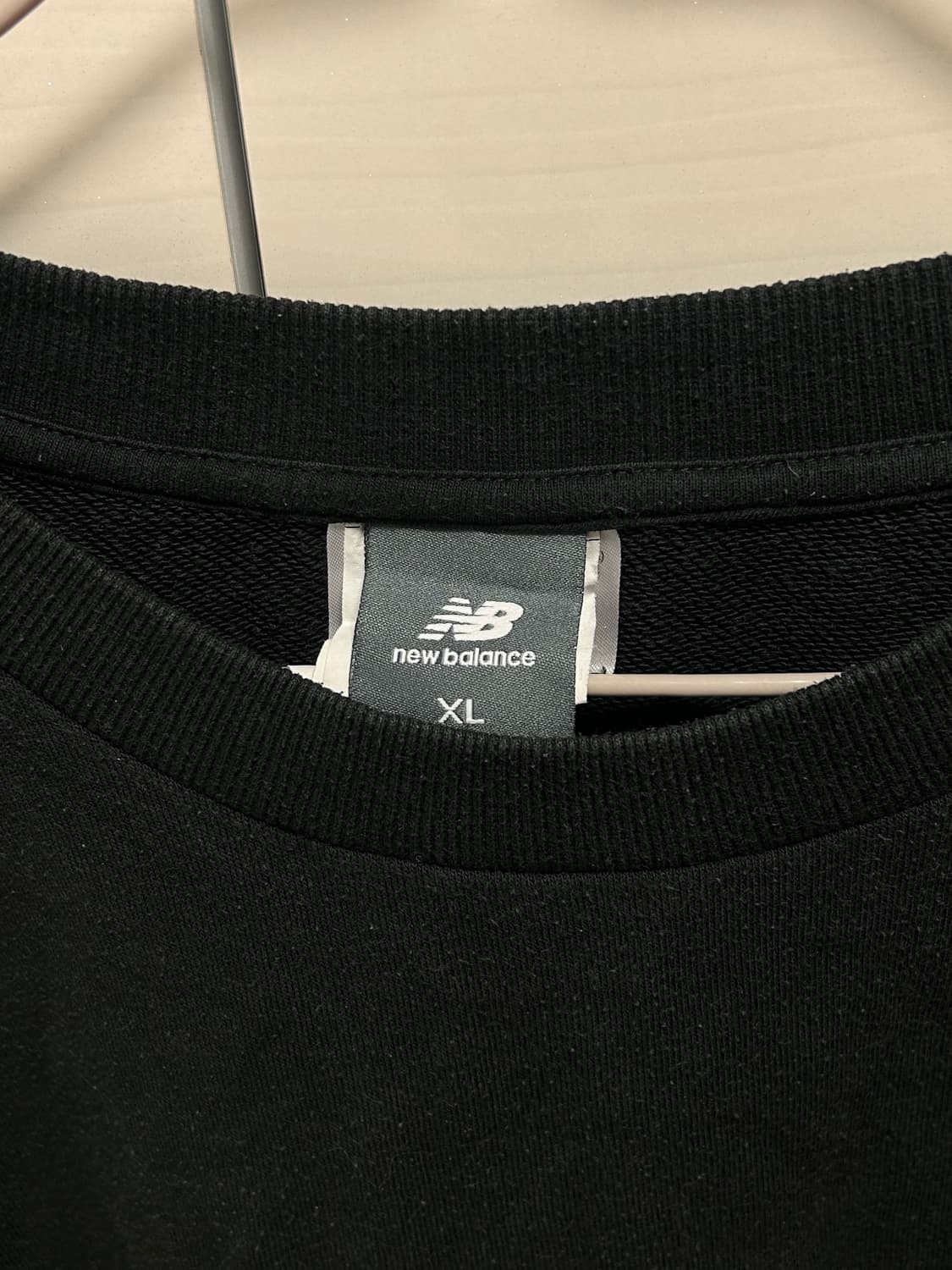 뉴발란스 블랙 맨투맨 XL 상품이미지2