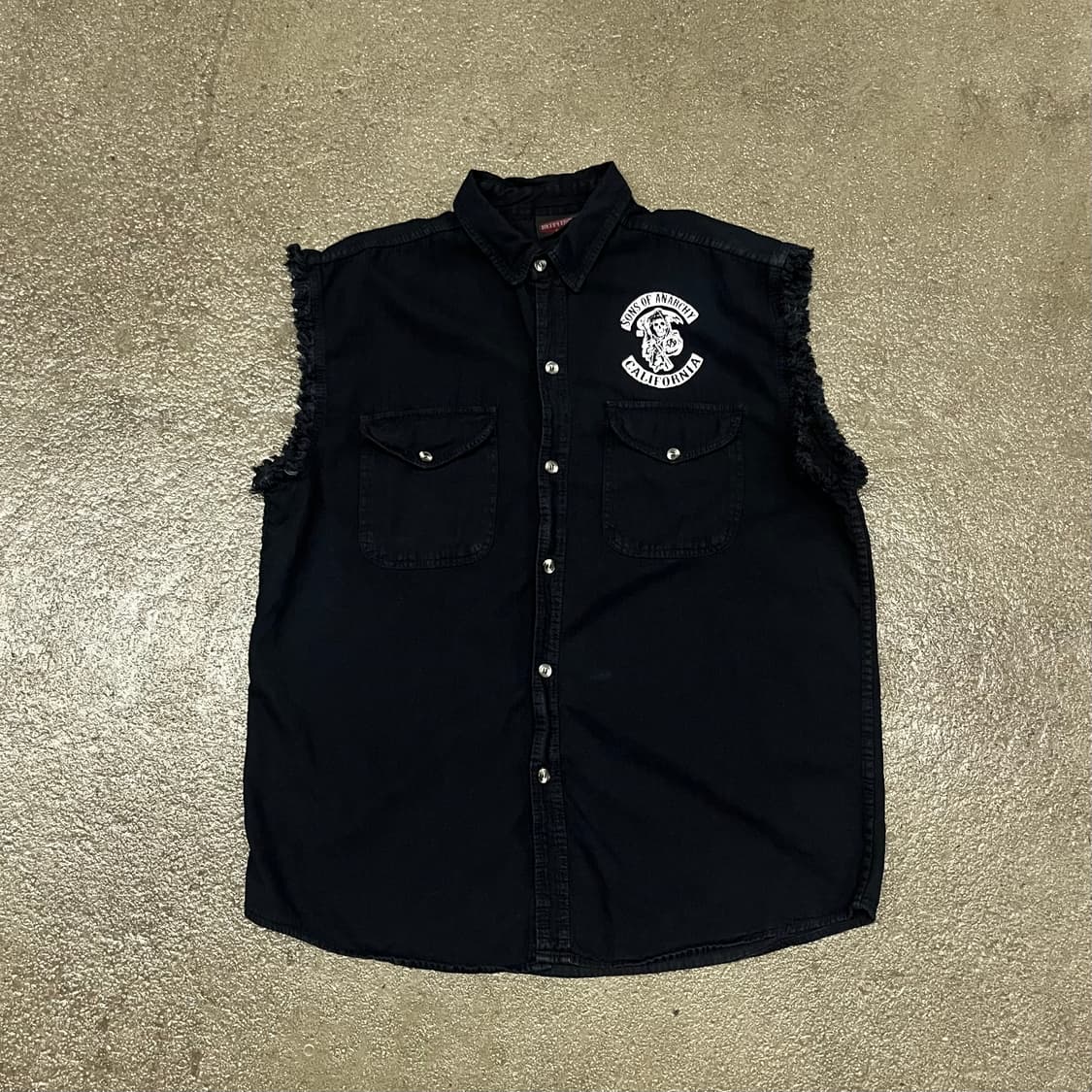 썬즈 오브 아나키 슬리브리스 셔츠 (110) 상품이미지3