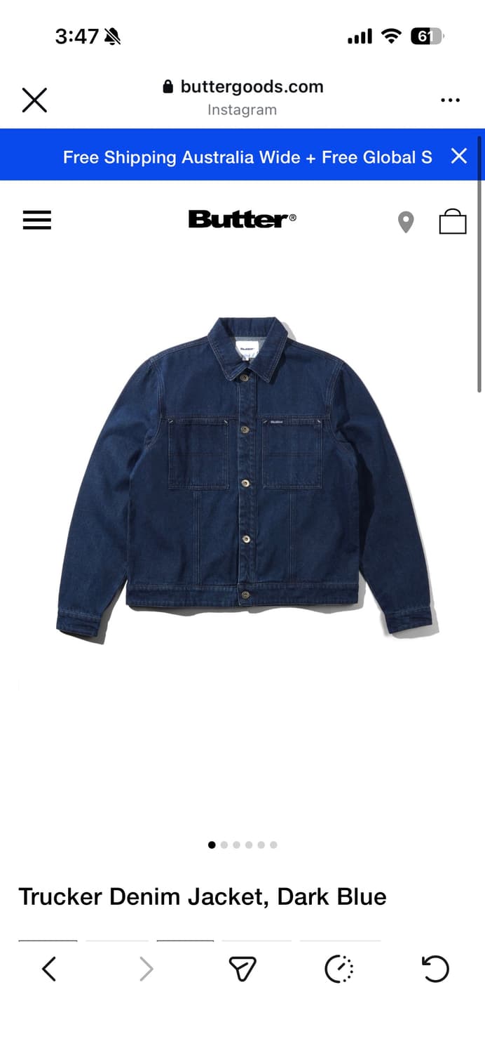 buttergoods 청자켓 L 상품이미지1