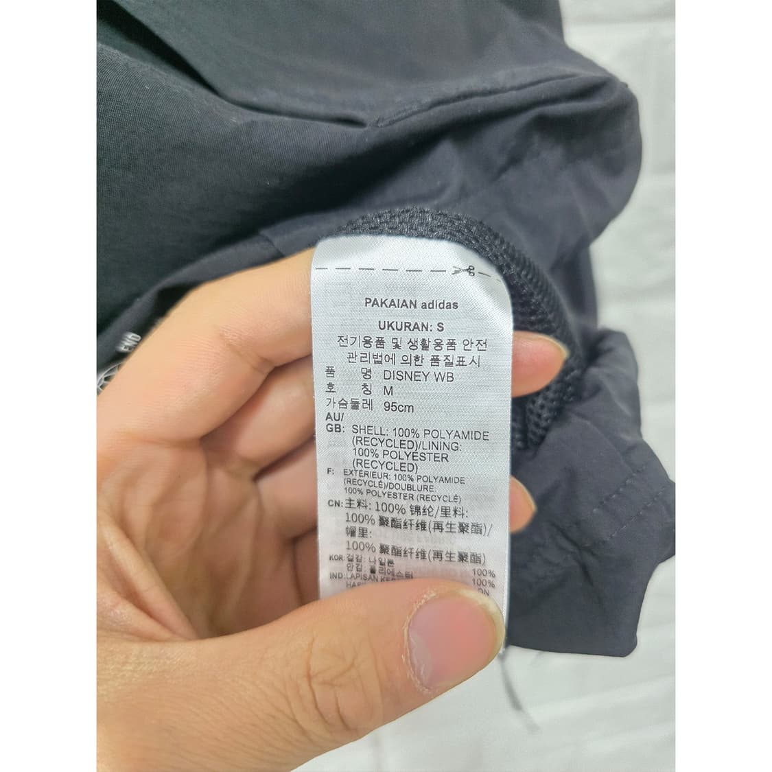 아디다스 디즈니 콜라보 아노락 바람막이 M 상품이미지3
