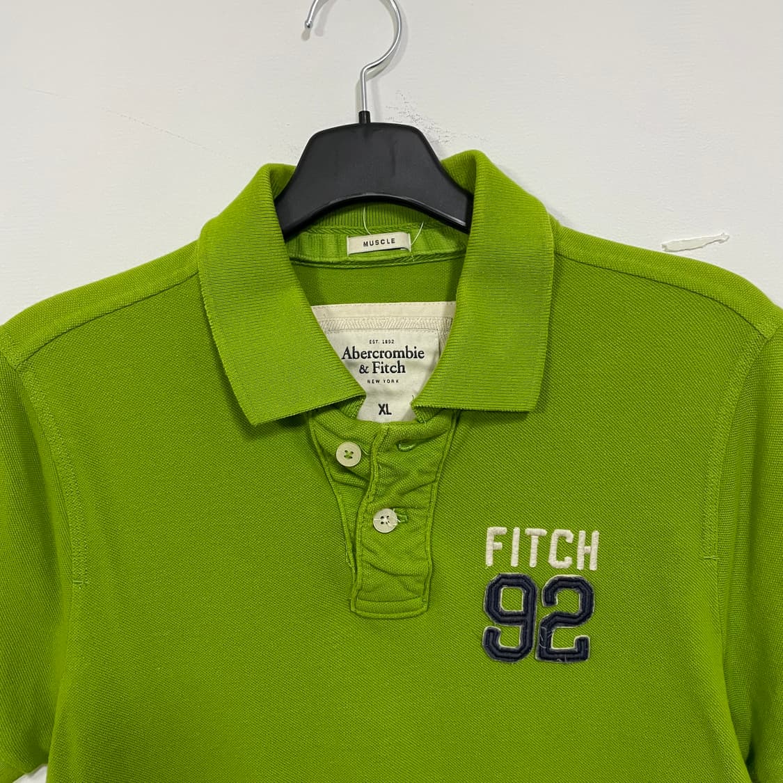 아베크롬비 그린 반팔 폴로티 상품이미지3