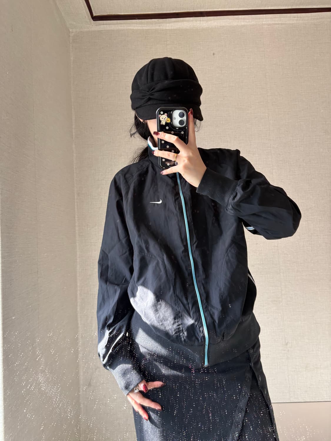 나이키 블랙 바람막이 상품이미지1