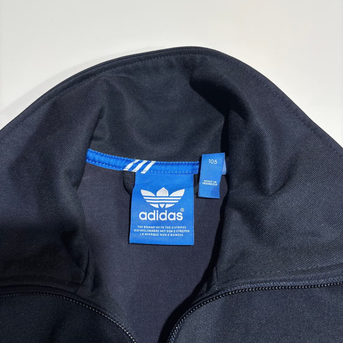 아디다스 네이비 파이어버드 삼선 트랙 집업 자켓 상품이미지3