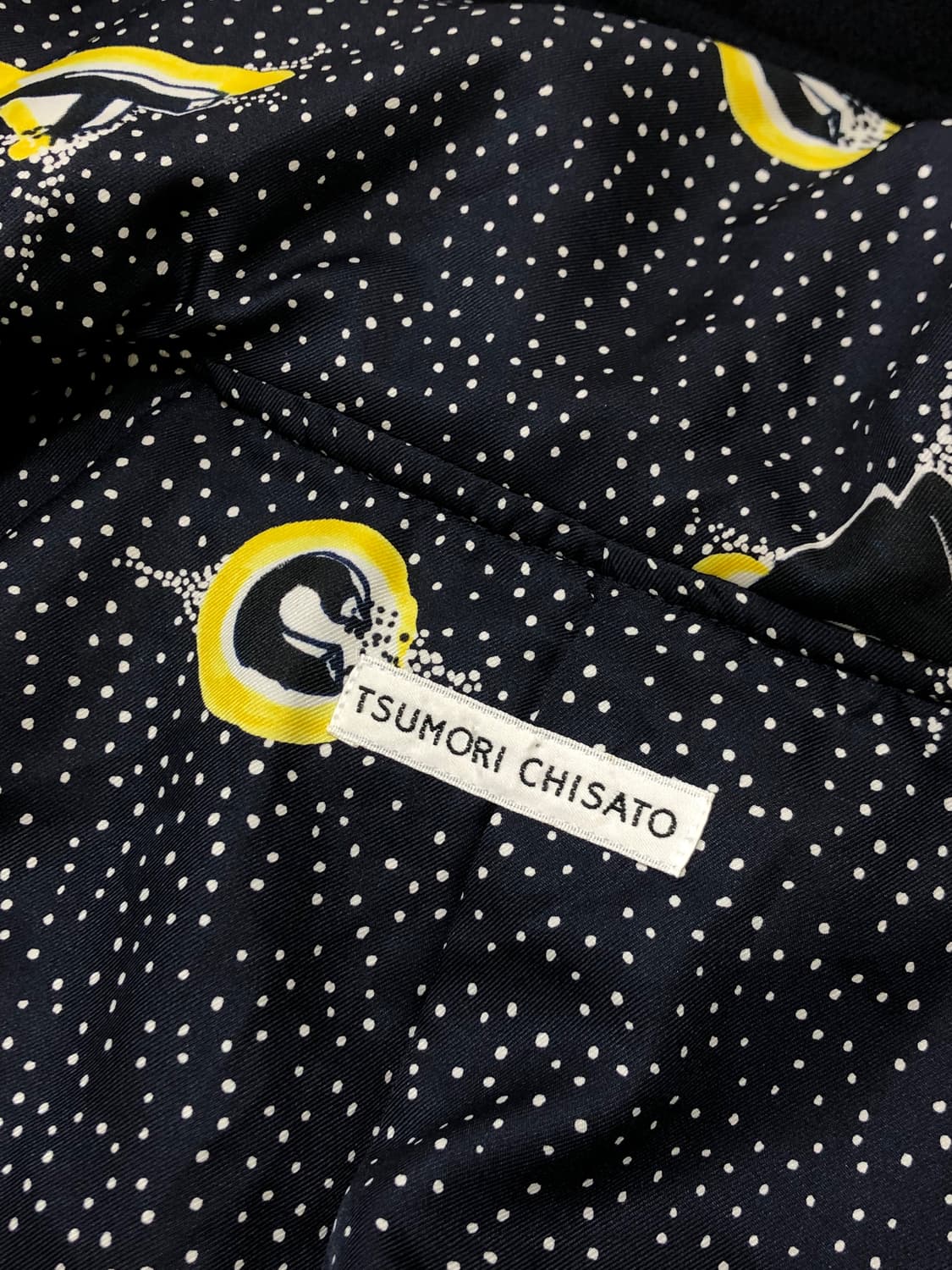 츠모리치사토 울 혼방 더플코트 상품이미지10