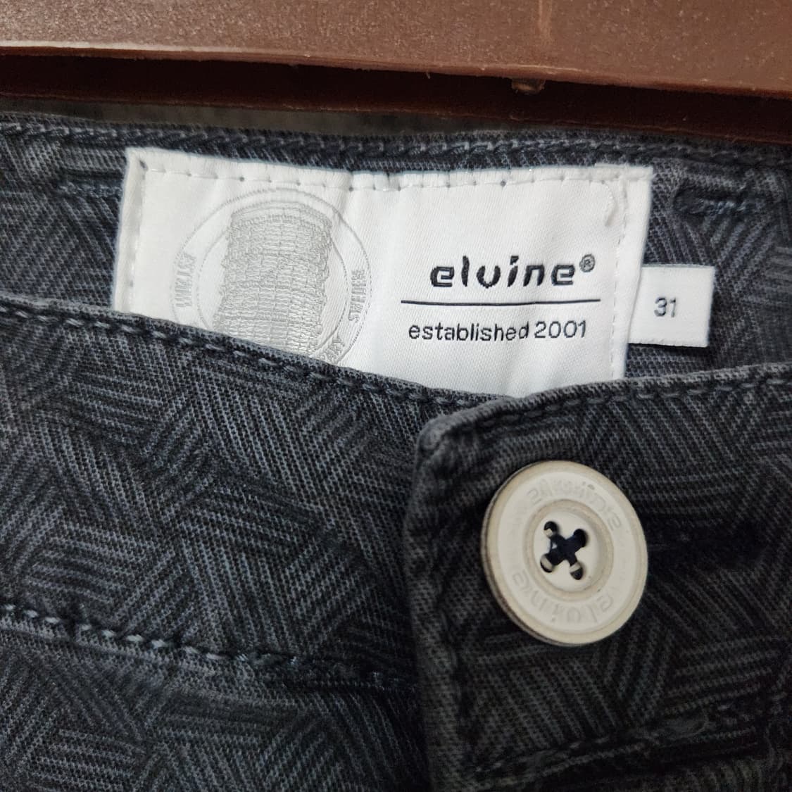 J33 [31] Elvine 엘바인 남성 슬림 팬츠 바지 상품이미지3