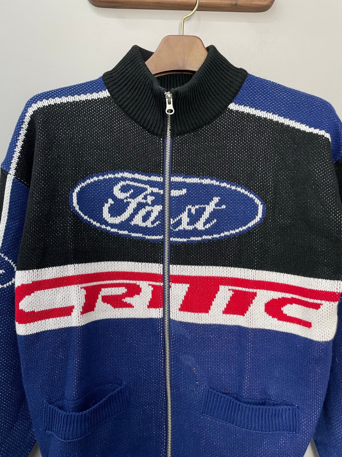 크리틱 레이싱 니트 집업 H1201 상품이미지3