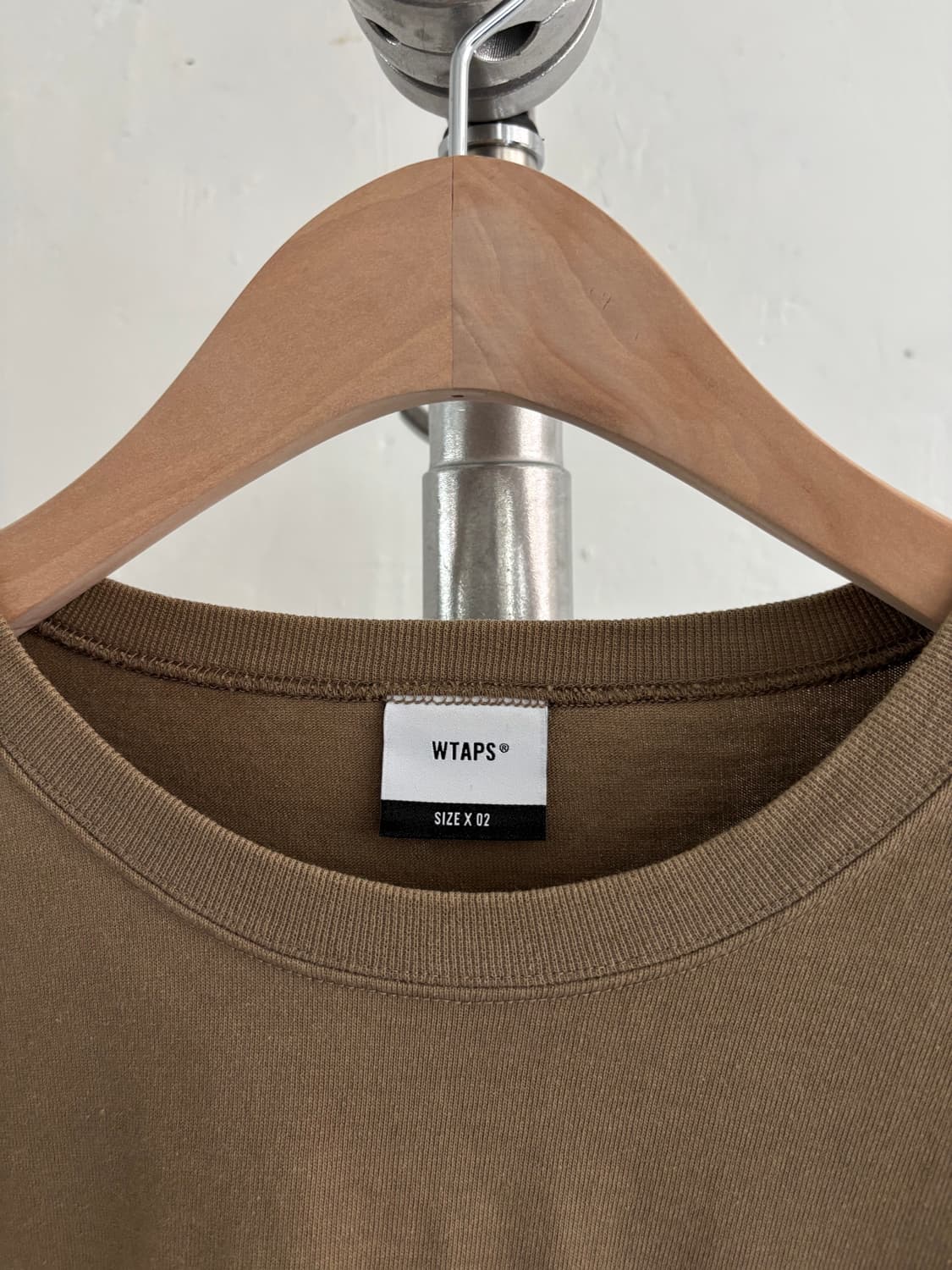 WTAPS 더블탭스 브라운 포켓 롱슬리브 상품이미지3