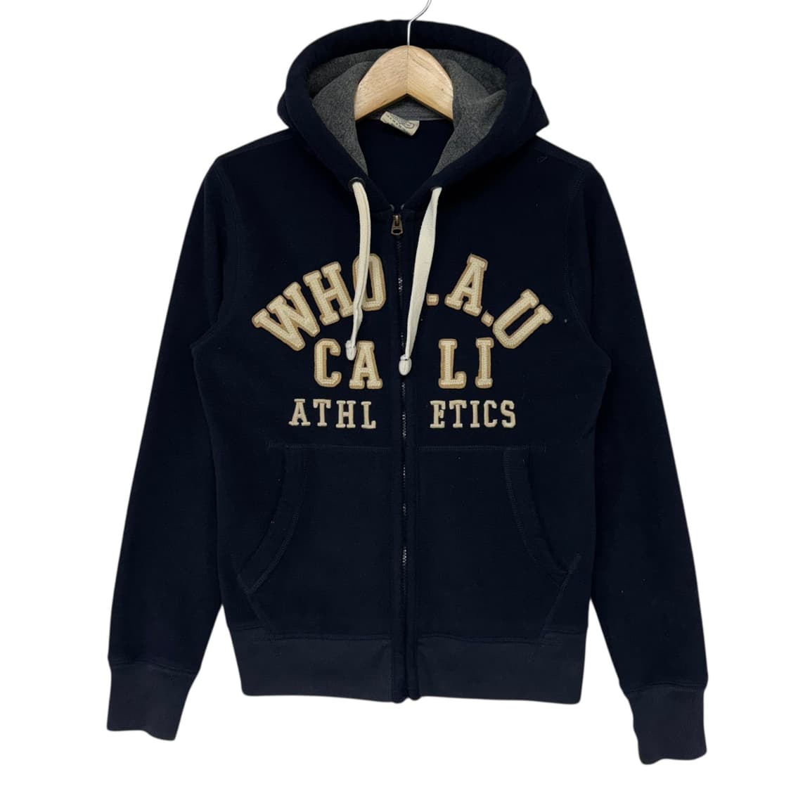 후아유 아치로고 후드집업 상품이미지1