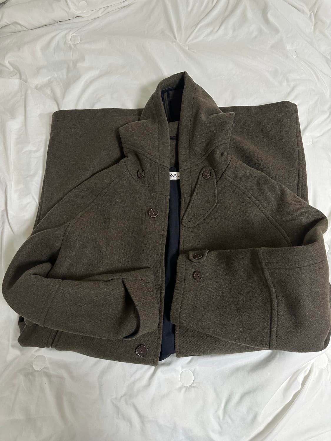 아워레가시 후드 더플 코트 48사이즈 판매 상품이미지3