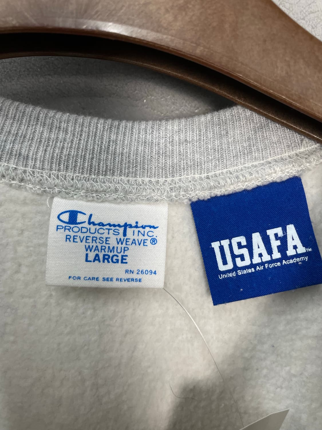 챔피온 USAFA 리버스위브 크루넥 스웻셔츠 H2177 상품이미지6