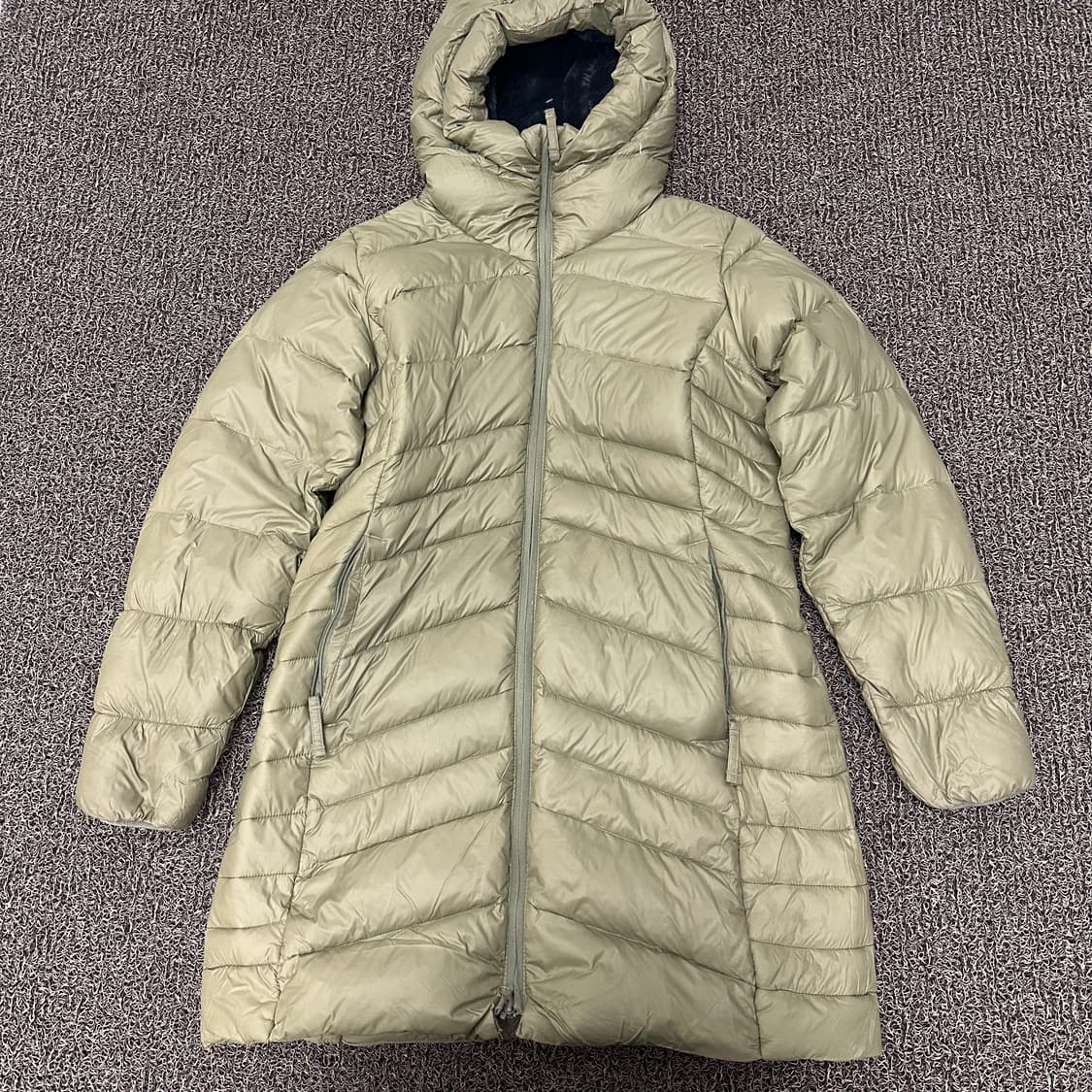 컬럼비아 여성 덕다운 롱패딩 XL 상품이미지1